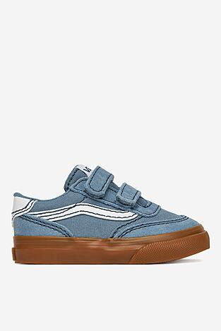 Plátěná obuv Vans BROOKLYN LS V VN000D7XCFL1 BLANKYTNĚ MODRÁ