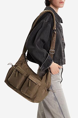 Дамска чанта G-STAR RAW CEO-OLIVIER-LX9869J ТЪМНОСИВО