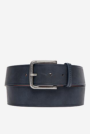 Pasek męski Beverly Hills Polo Club CWBEO-BHPC-M2-001-SS26 Granatowy