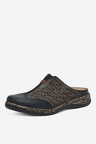 Klapki Rieker CEO-46376-14 Granatowy ciemny