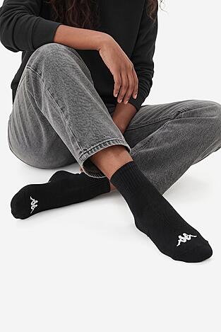 Skarpetki Kappa CEO_KR_FRESH_SS26 (3-PACK) Czarny