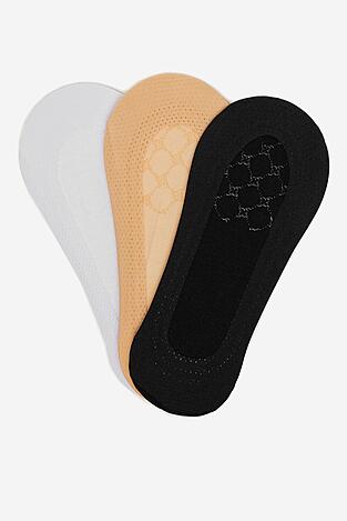 Zokni NINE WEST LA_NW_4WB_003_SS25 (3-PACK) MIX