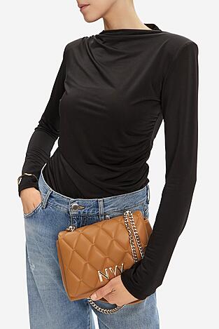 Torebka NINE WEST CEO-CHARLOTTE-I-S22558 Camel