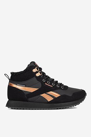 Vysoké šnurovacia topánky Reebok H8-003 WW ČIERNA