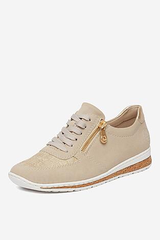 Półbuty Rieker CEO-N5121-60 Beżowy