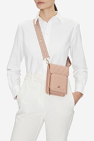 Torebka Beverly Hills Polo Club BHPC-L-007-07 Różowy