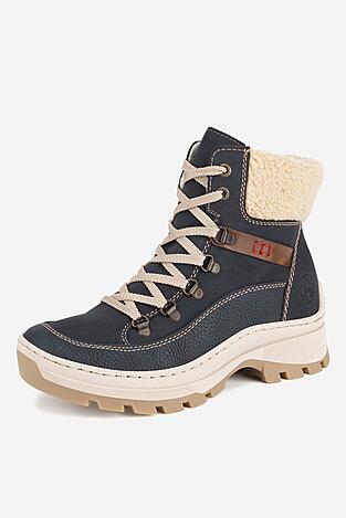 Bocanci Rieker X9338-14 ALBASTRU