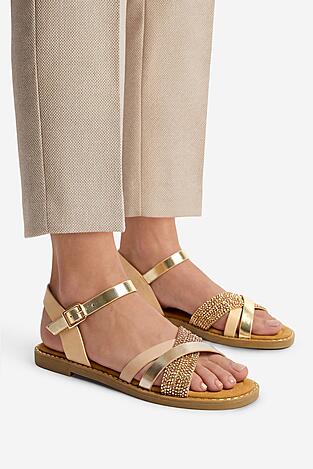 Sandały Jenny CEO-M-F9011-YLD Beżowy