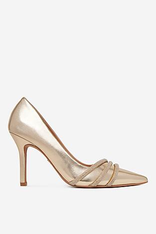 Елегантни обувки NINE WEST CEO-MARIAM-01 ЗЛАТИСТ