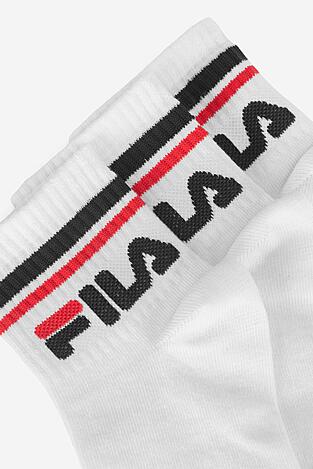 Ponožky Fila F9398-AW24 (3-PACK) BÍLÁ