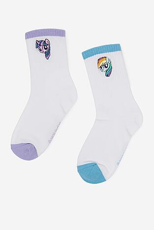 Чорапи My little Pony CEO-ACCCS-SS26-309MLP(2-PACK) БЯЛ