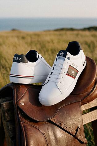 Sneakers Beverly Hills Polo Club CEO-LUSITANO-01 Biały