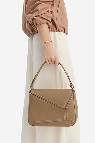 Дамска чанта Gino Rossi C-KY117 ТЪМНОБЕЖОВ