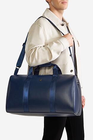 Torba męska Beverly Hills Polo Club BHPC-L-015-07 Granatowy