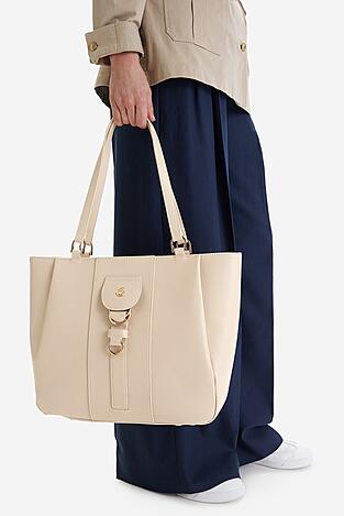 Torebka Beverly Hills Polo Club CEO-BHPC-C-025-09 Ivory