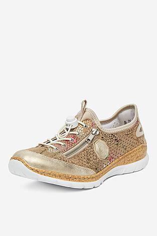 Sneakerși Rieker N42V1-92 BEJ