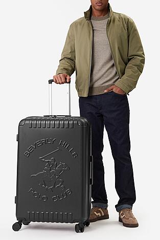 Walizka Beverly Hills Polo Club CEO-BHPC-L-001-08-BLACK Czarny