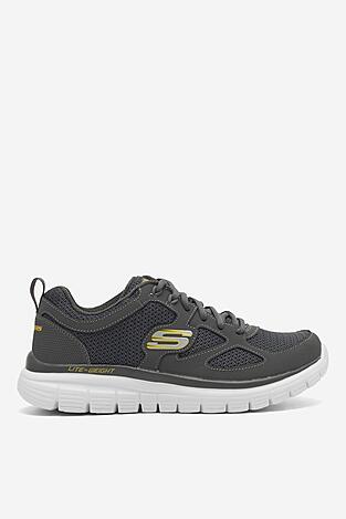 Sportovní obuv Skechers BURNS AGOURA 52635 CHAR ŠEDÁ