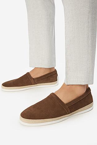 Espadryle Gino Rossi EO-TOMO-01 126AM Brązowy