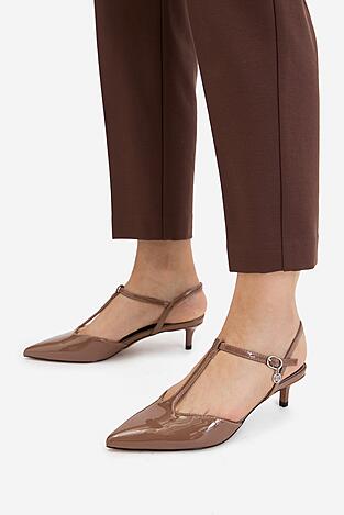 Елегантни обувки NINE WEST CEO-CD25-123-1 СРЕДНО КАФЯВ