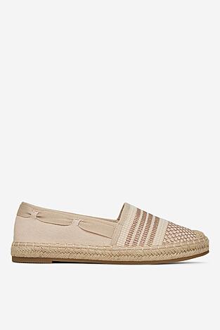 Espadryle DeeZee LE601-139 Beżowy