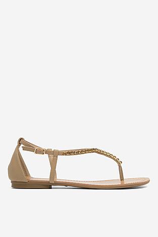 Sandały DeeZee ARIEL KL-F103-58 Beżowy