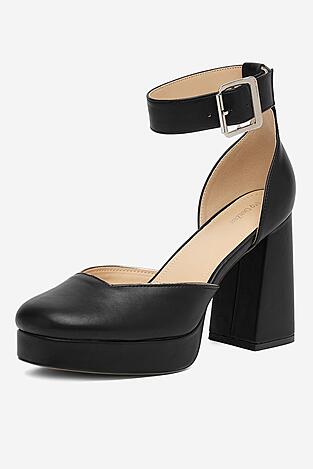 Czółenka DeeZee CEO-CD25-178-1 Czarny