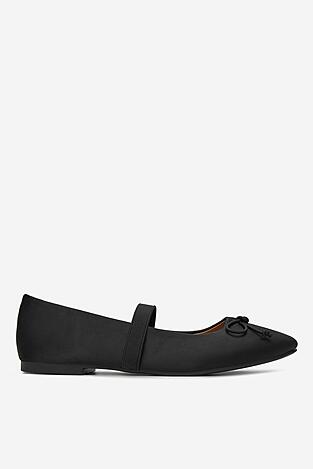 Baleriny DeeZee 9-125-1 Czarny