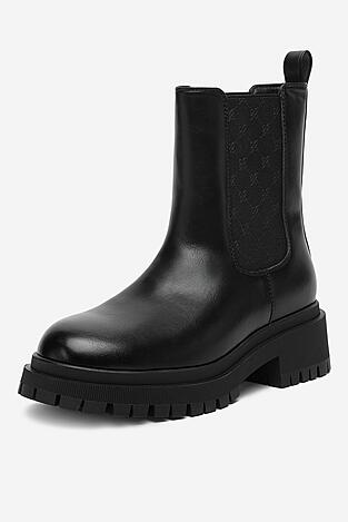 Bokacsizma NINE WEST CEO-BASIMA-01 FEKETE
