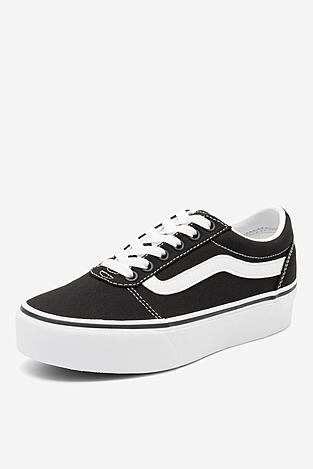 Vászoncipő Vans WARD PLATFORM VN0A3TLC1871 FEKETE