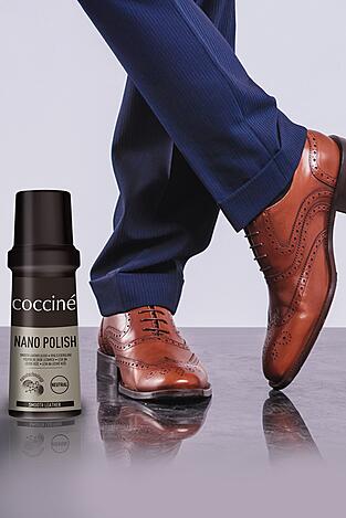 Produse de îngrijire pentru încălțăminte Coccine NANO POLISH 75 ml v.A NEGRU