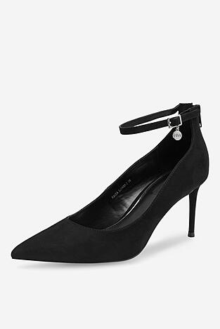 Czółenka NINE WEST SJ1489 Czarny