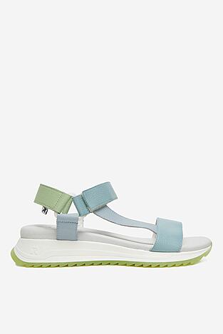 Sandály Rieker W2951-10 SVĚTLE MODRÁ