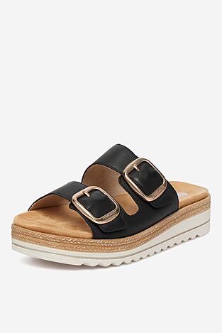 Klapki Remonte CEO-D0Q66-00 Czarny