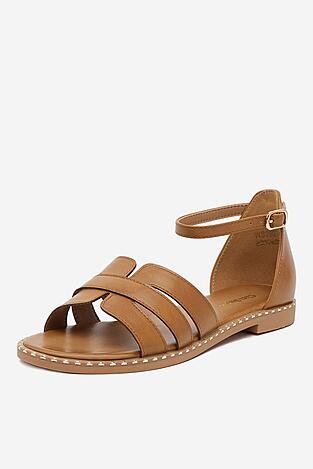 Sandály Clara Barson WS2607-02 CAMEL