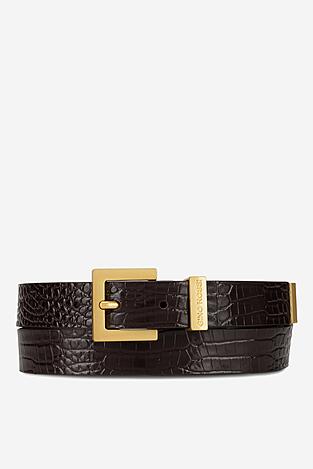 Дамски колан Gino Rossi BLYL24004-3 CR КАФЯВ
