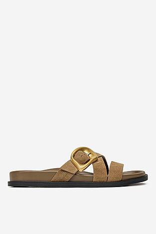 Klapki Gino Rossi MOIRA-E252765LM Camel