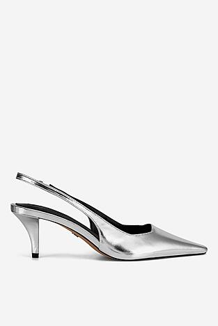 Lodičky NINE WEST WFA3377-1 STŘÍBRNÁ