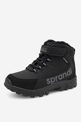 Trzewiki SPRANDI EARTH GEAR WINTER WAVE SCP86-25067 Czarny
