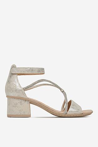 Sandały Rieker 64654-40 Srebrny