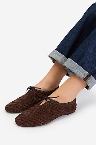 Półbuty Gino Rossi EO-26SS02 Brązowy ciemny