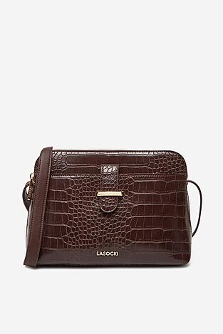 Kabelka Lasocki C-LSK-H-001-08 TMAVĚ HNĚDÁ
