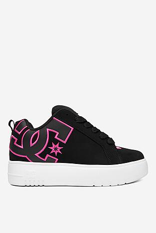 Rekreačná obuv DC Shoes CEO-COURT GRAFFIK PLATFORM DC02422001 ČIERNA