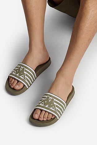 Klapki basenowe Kappa CEO-864089A-M Khaki