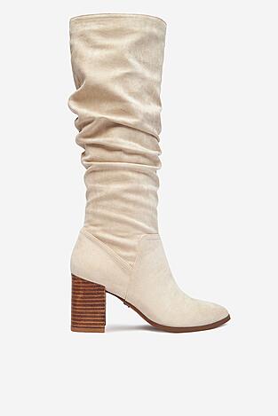 Kozaki NINE WEST CEO-BASZIRA-01 Beżowy