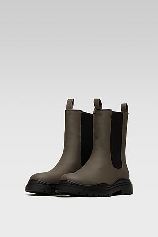 Botki DeeZee H90152-1K Zielony