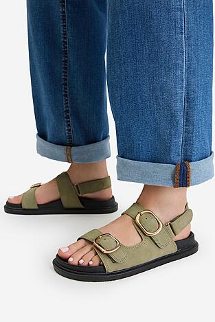 Sandały Jenny CEO-LB-P1694-YLD Khaki