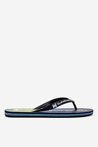 Plážové šľapky QUIKSILVER MOLOKAI STRIPE AQYL101361 XBBG BLANKYTNE MODRÁ
