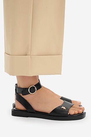 Sandały U.S. POLO ASSN. EO-MARINA001W/6Y1 Czarny