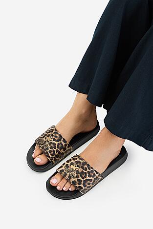 Klapki basenowe Beverly Hills Polo Club CEOWB-864084 Brązowy